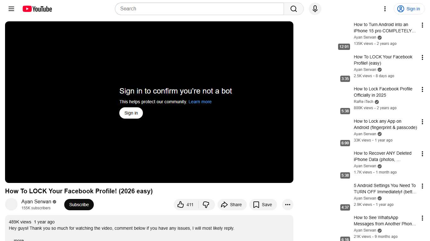 How To LOCK Your Facebook Profile! (2026 easy) - YouTube